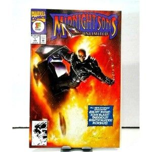 MIDNIGHT SONS: UNLIMITED #1 (1993) - MARVEL COMICS - MCU Comic Book Ghost Rider